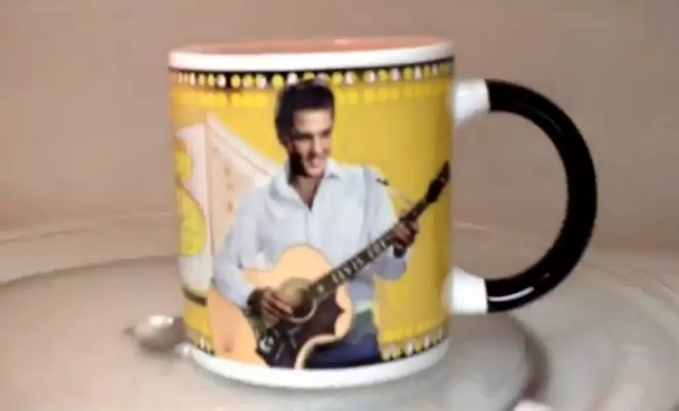 Debbie Ray Gives CJ Not Just A Regular Elvis Mug [WOW VIDEO]