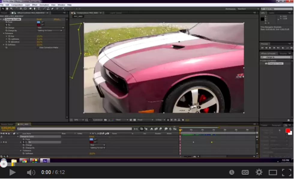 Video Of The Car That Changes Colors Is A Fake [VIDEO UPDATE]
