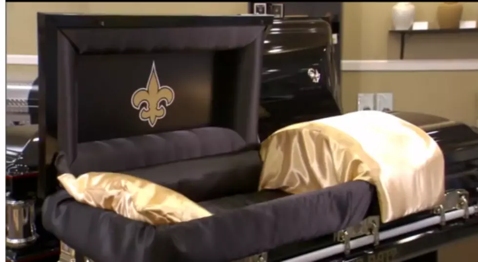 Is The &#8216;Who Dat&#8217; Casket A Trademark Violation? (Video)