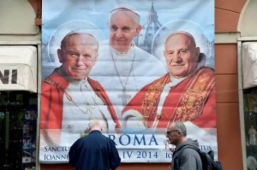 Four Popes, Two Saints, One Ceremony