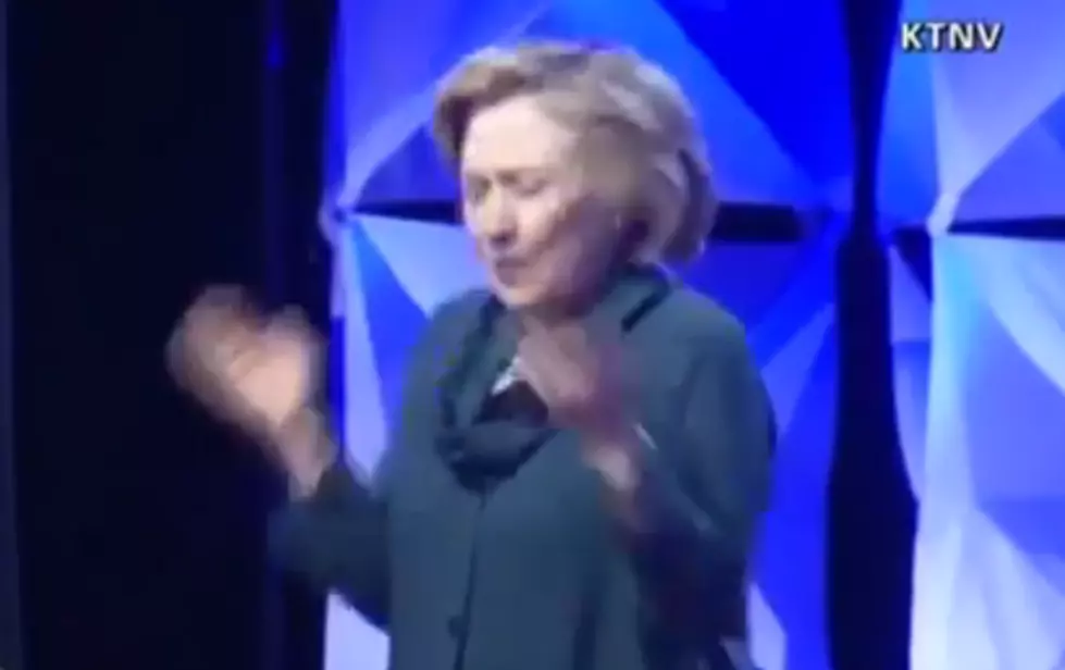 Woman Throws Shoe At Hillary Clinton In Las Vegas [VIDEO]