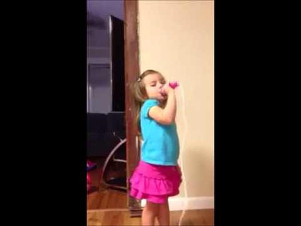 Guess What Song Two Year Old Lafayette Girl Chose for Karaoke Debut