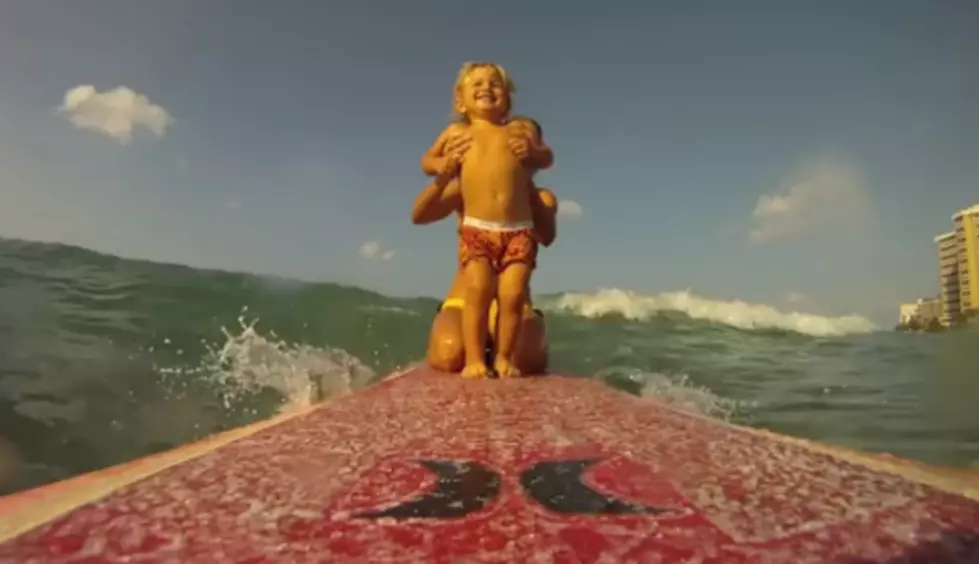 Watch this Two Year Old Surfer! [Video]