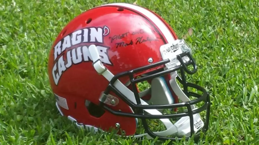 UL Football Helmet Auction For Brain Injury Association