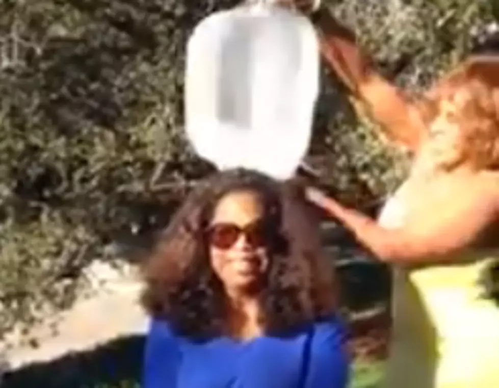 Oprah Takes The Ice Challenge And REALLY Loses It [VIDEO]