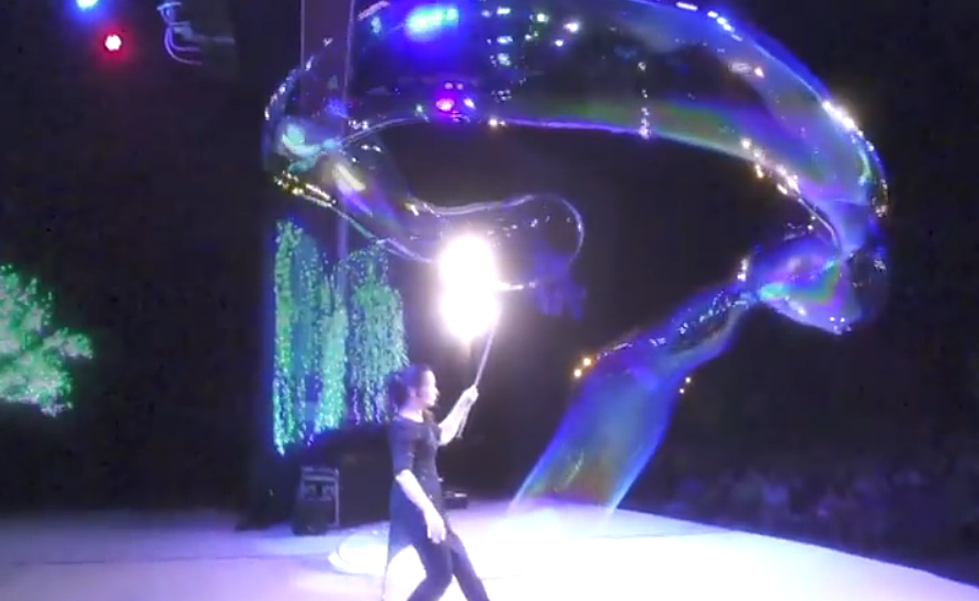 Watch Ana Yang’s Awesome Bubble Show! [Video]