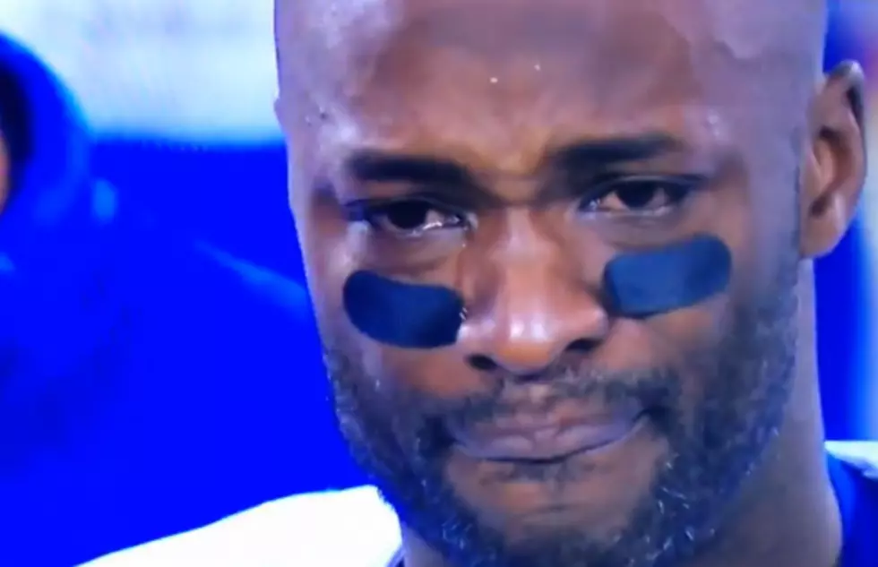 Star NFL Player Moved To Tears By National Anthem