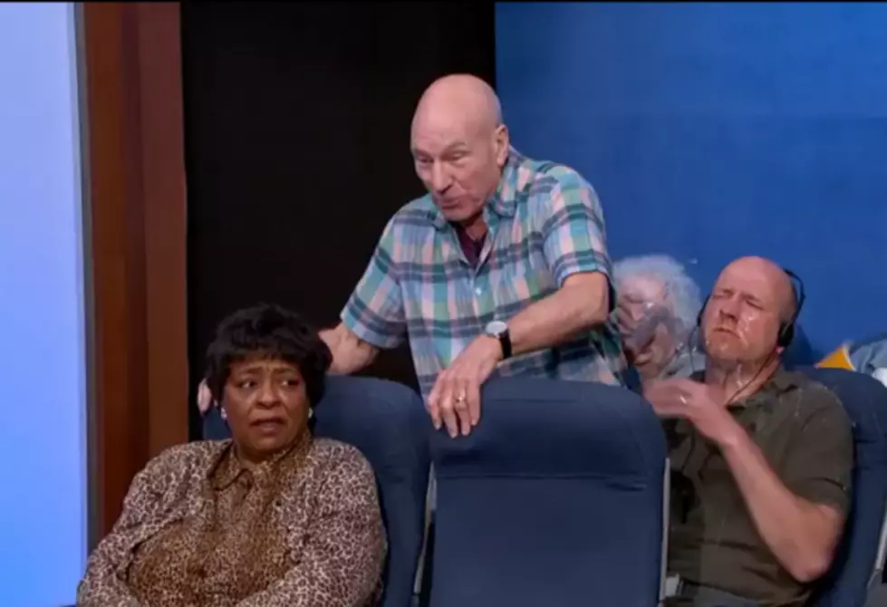 Patrick Stewart Plays &#8216;Most Annoying Passengers&#8217; On Jimmy Kimmel [Video]