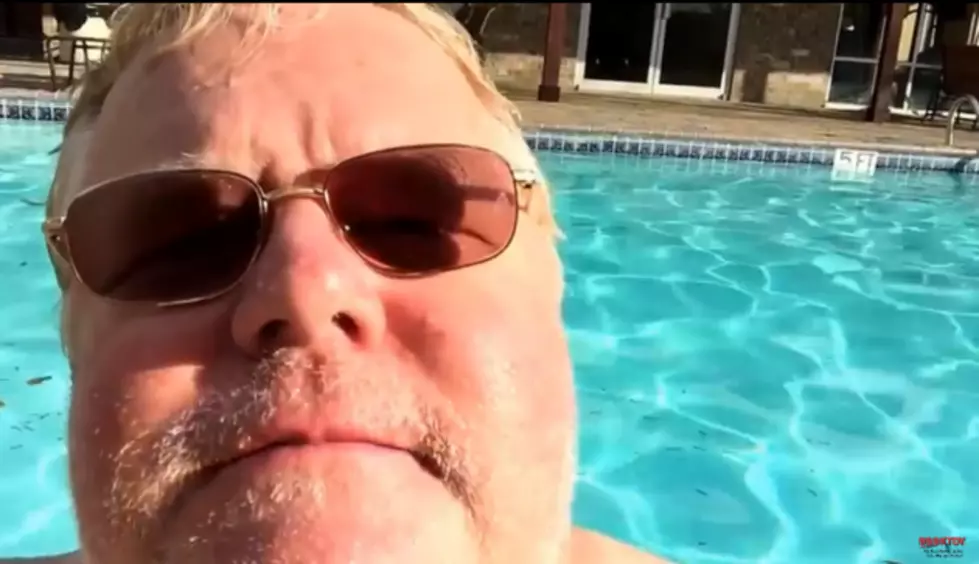 Steve Wiley Hits The Pool&#8230;In March! [Video]