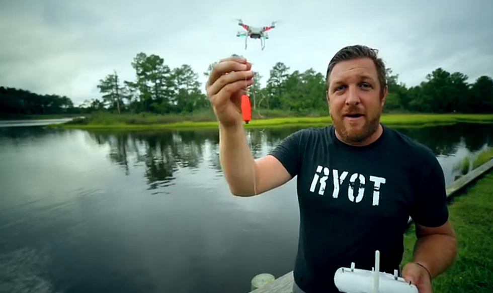 Fishing With A Drone!