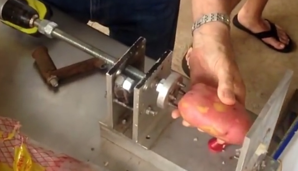 Judice Family Shows Off Homemade Potato Chip Maker [VIDEOS]