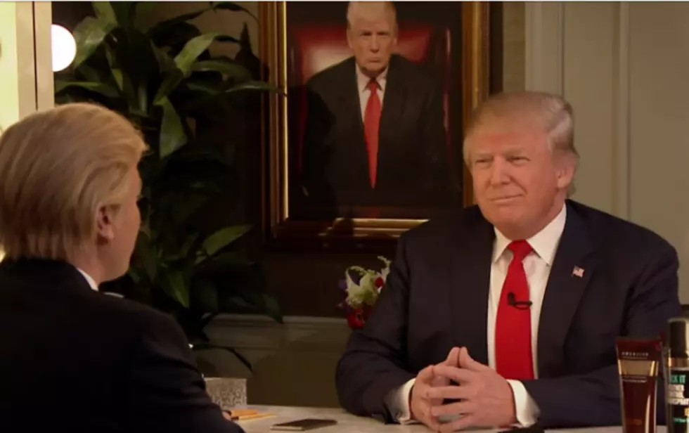 Trump Interviews Trump [Video]