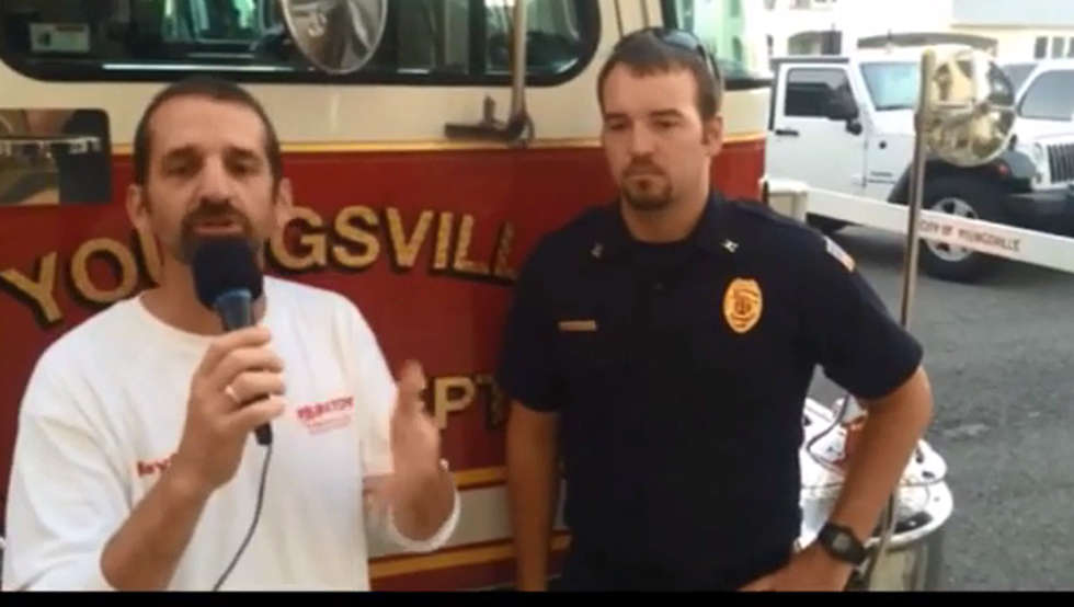 Youngsville Fire Department Talks Fire Safety
