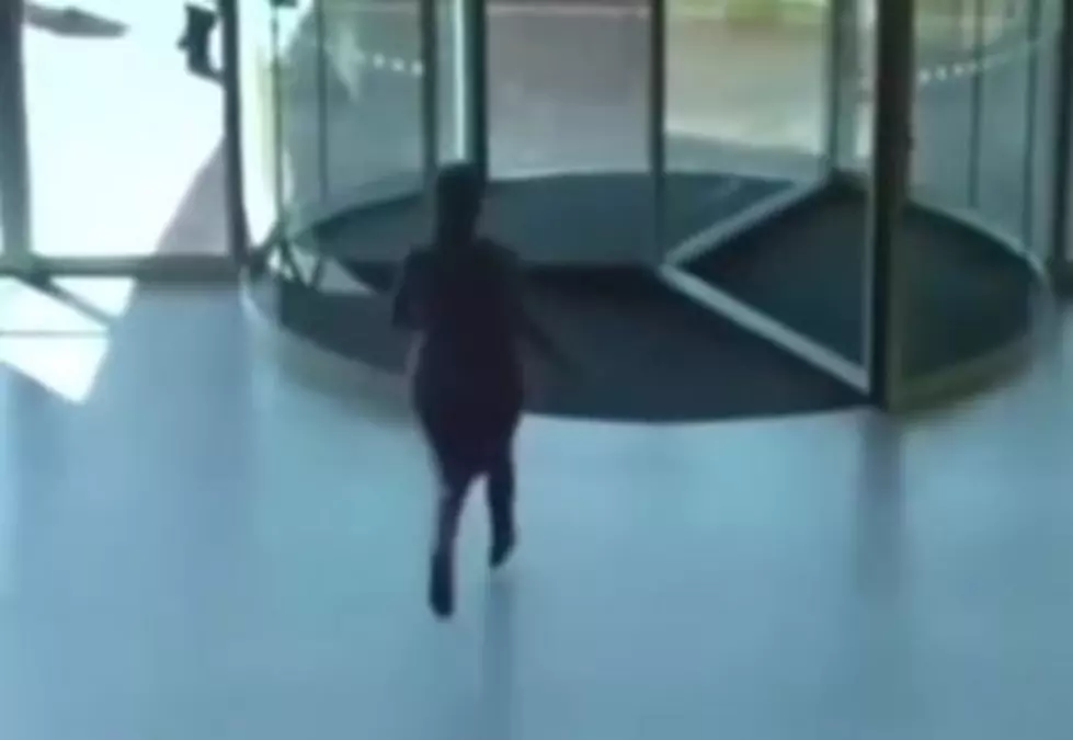 Female Shoplifter Runs Into A Glass Door Trying To Make A Fast Getaway, Talk About Funny [VIDEO]
