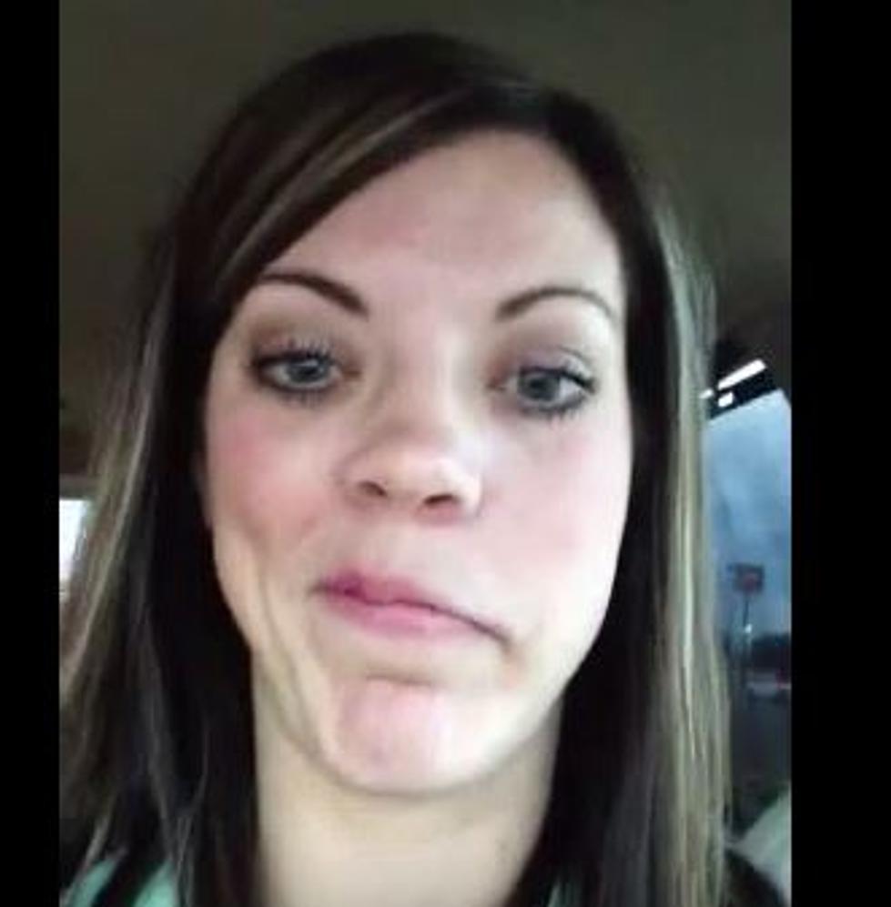 Woman Laughing At Her Numb Face Is Hysterical!