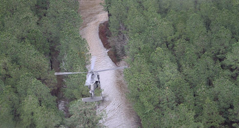 Video Of National Guard Rescues & Relief Operations In North Louisiana