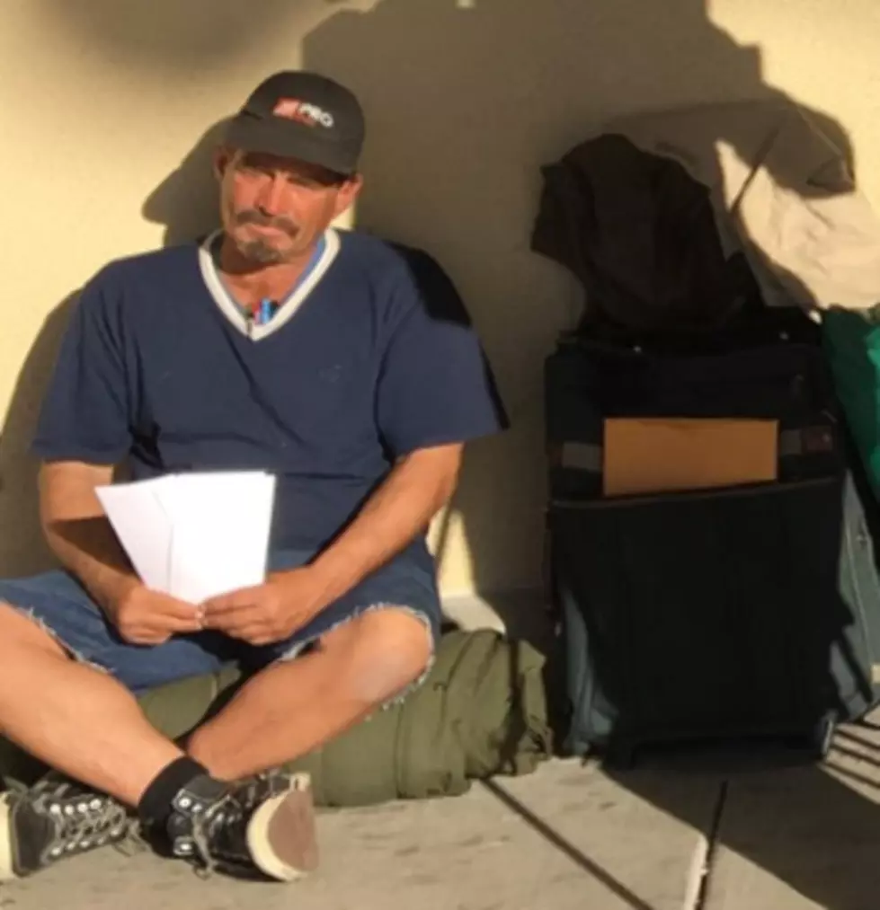 Homeless Man Passes Out Resumes, Finds Job