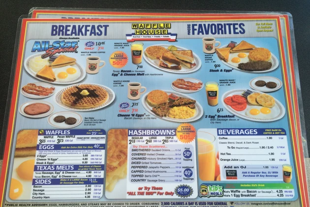 Did You Know That Waffle House Has A Full Menu