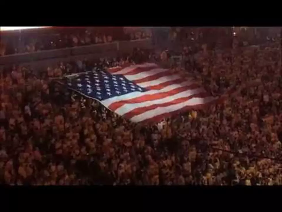 Fans Sing Along During National Anthem At Penguins/Lightning Game