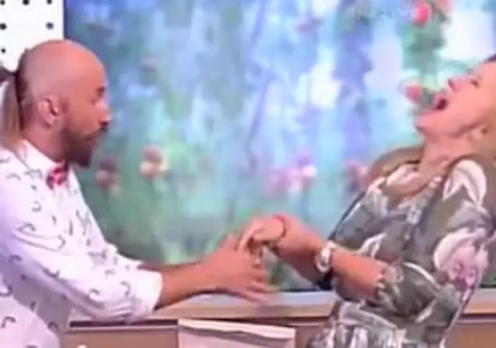 Trick Goes Terribly Wrong, Television Host Gets Nail Through Hand On Live TV [VIDEO]