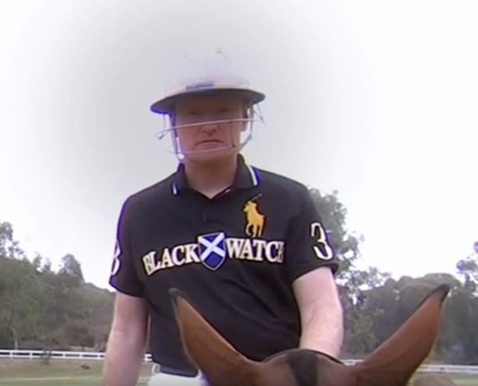 Conan Learns How To Play Polo [VIDEO]