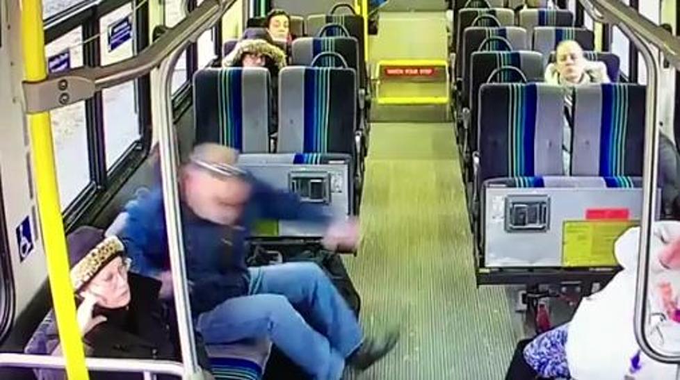 You’re On A Bus When You See A Truck Headed Your Way [AMAZING VIDEO]