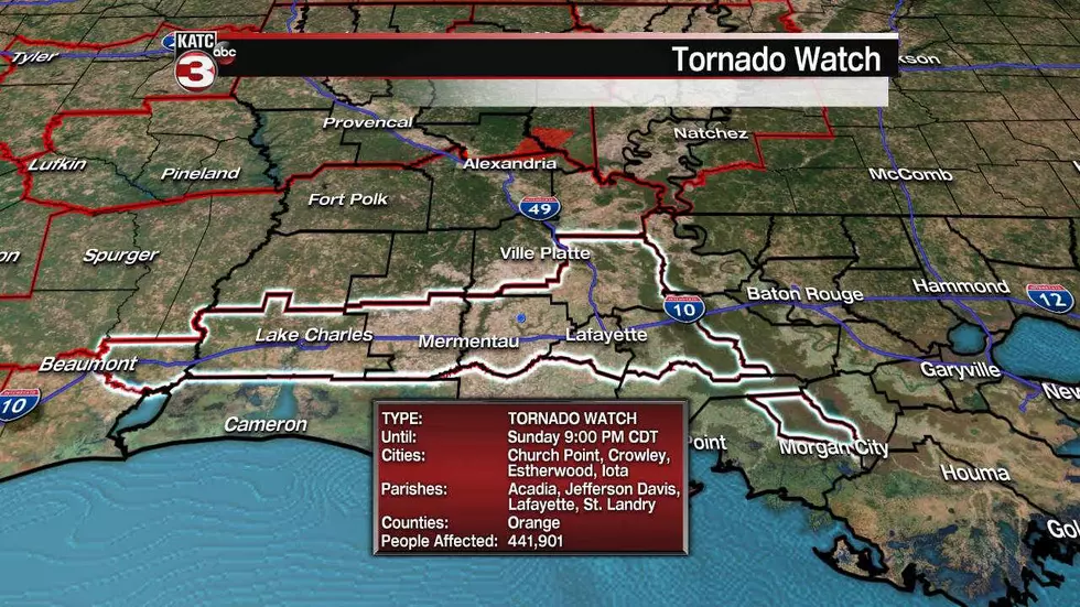 Are You Under Tonight&#8217;s Tornado Watch &#038; What Does It Mean If You Are?