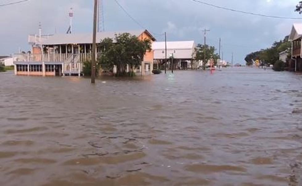 Cypremort Point Storm Surge During Tropical Storm Cindy, June 22, 2017
