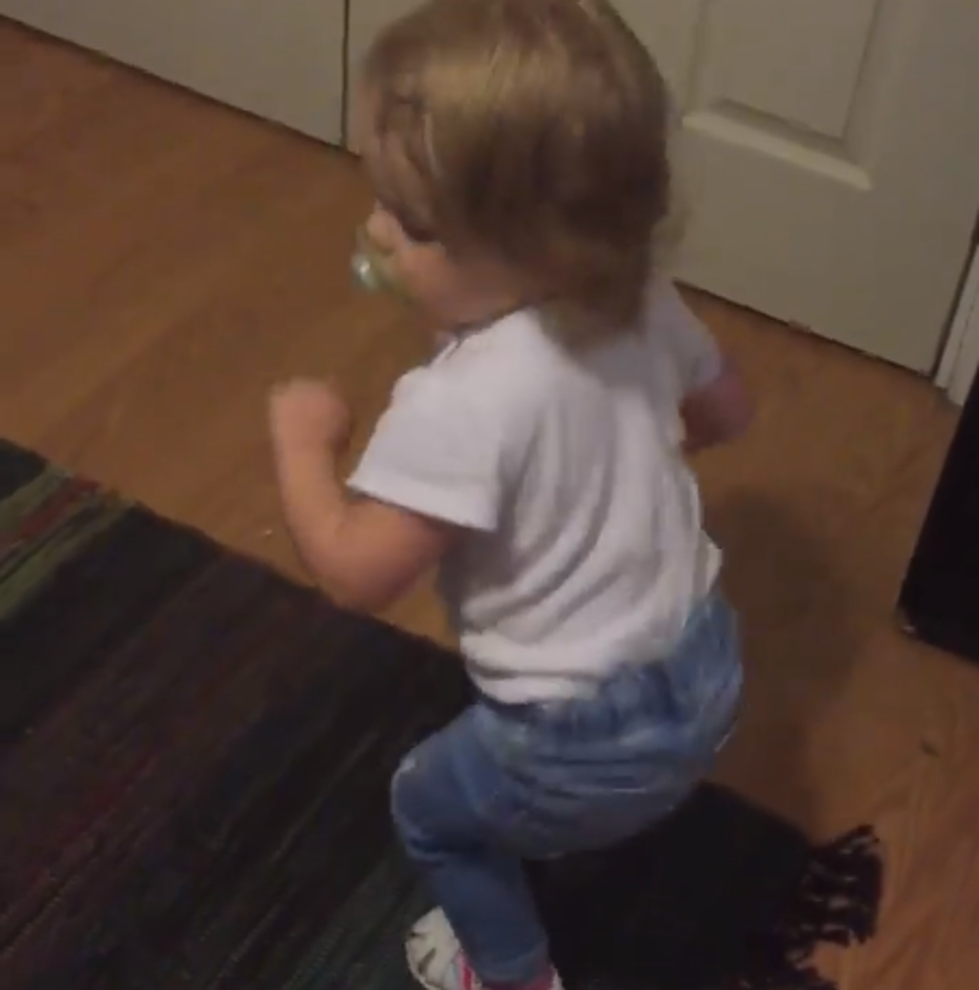 Sweet Baby Dances to Polyester Power Hour Music