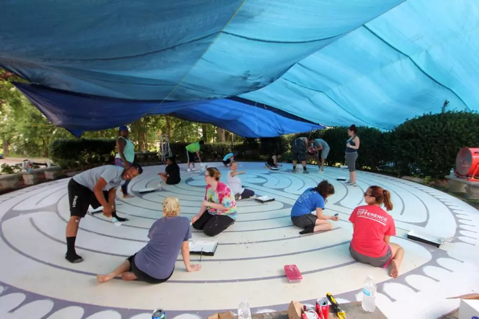 Hospice of Acadiana Labyrinth Restored by Volunteers and Donations