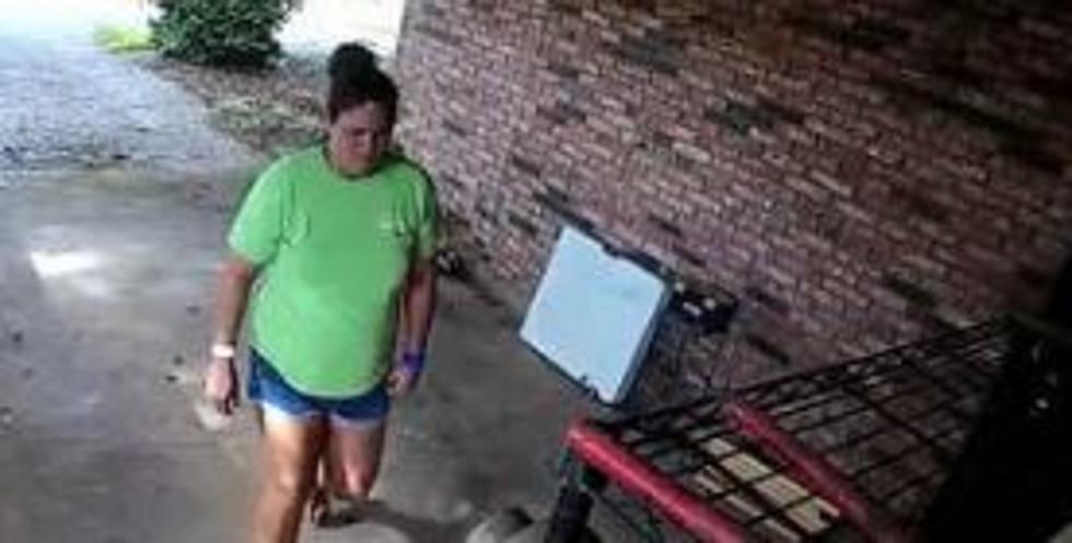 Woman Caught On Camera Stealing Gas Can In Lafayette