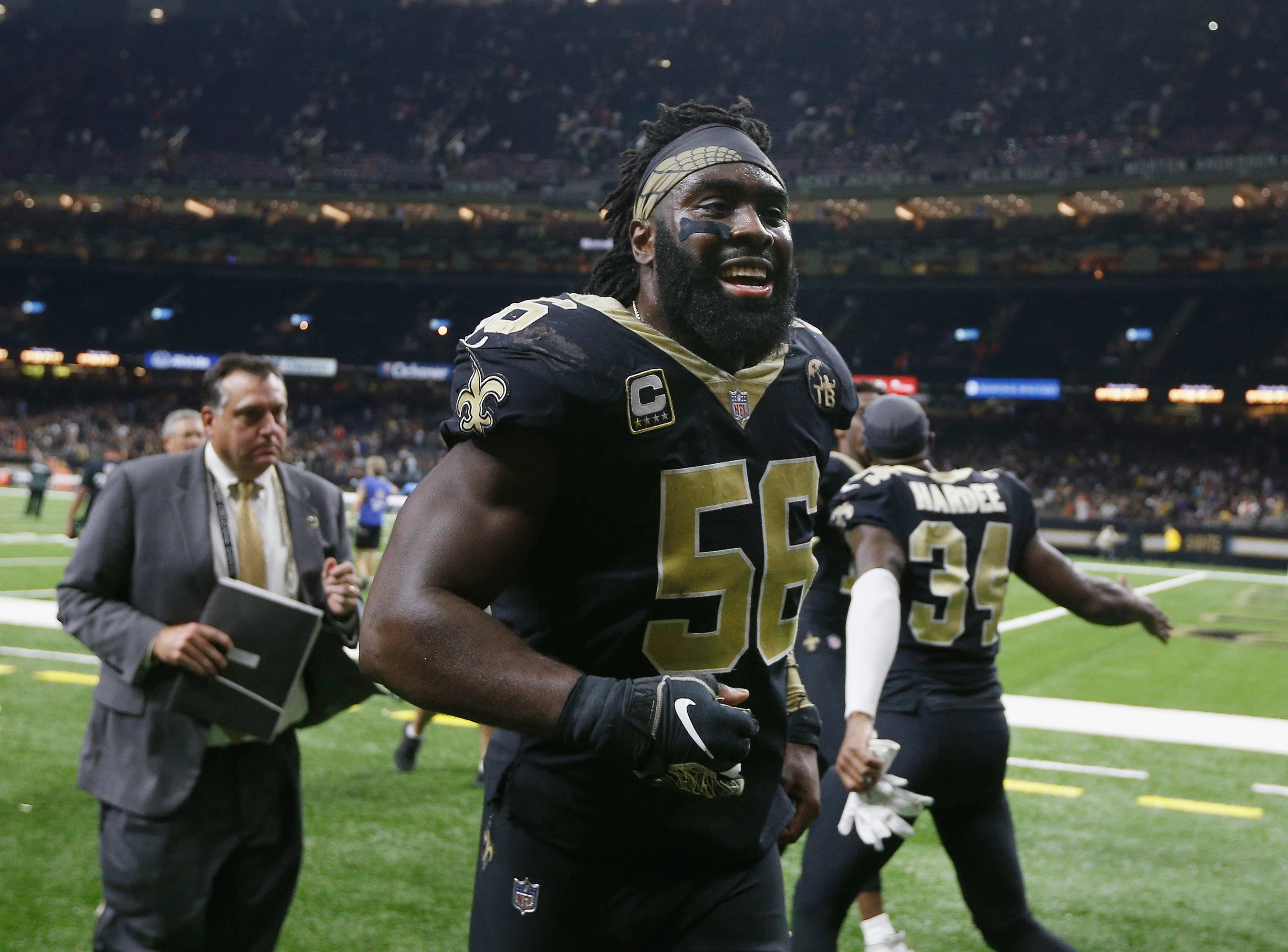 Saints' Demario Davis: New Orleans not giving criminal defendants