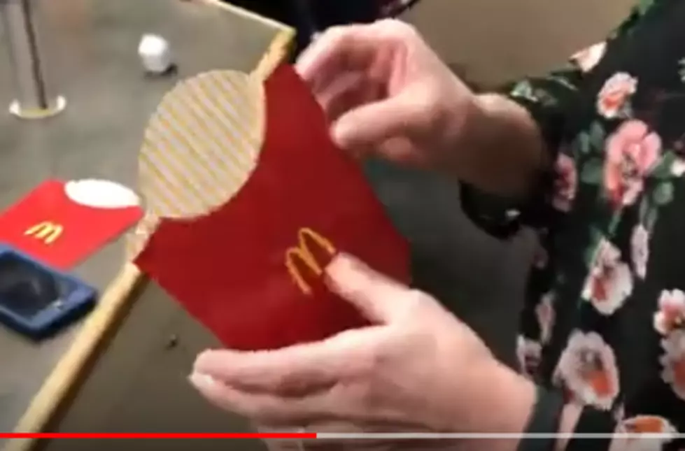 How To Fold A McDonald’s French Fry Box For Ketchup