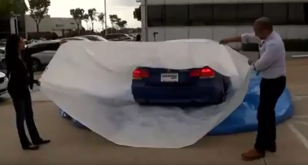 Want To Protect Your Car from Flooding? Put It In A 'Ziploc' Bag!