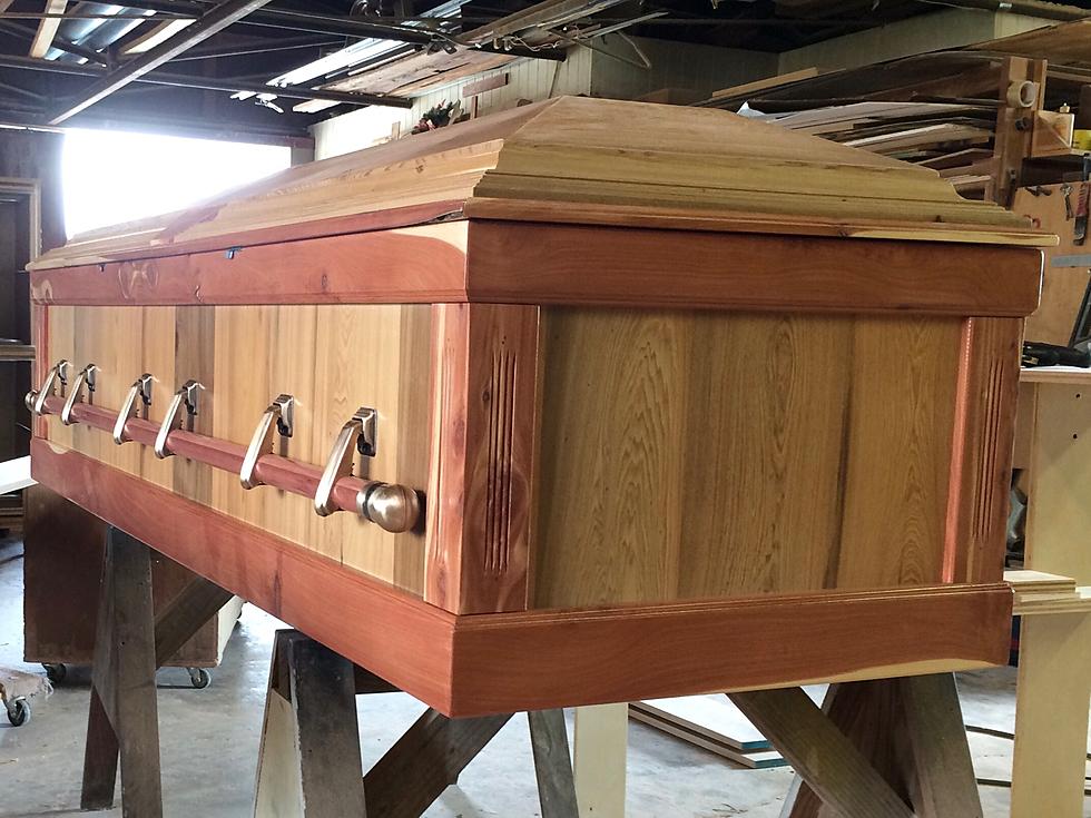 Youngsville Man Makes His Own Casket