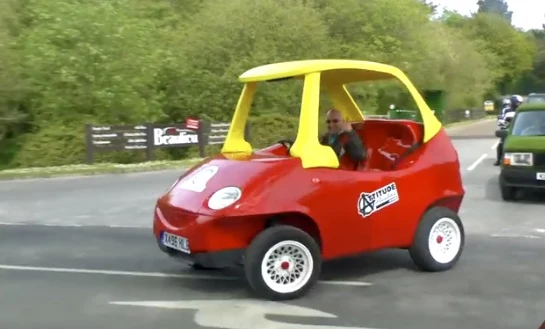 adult tikes car