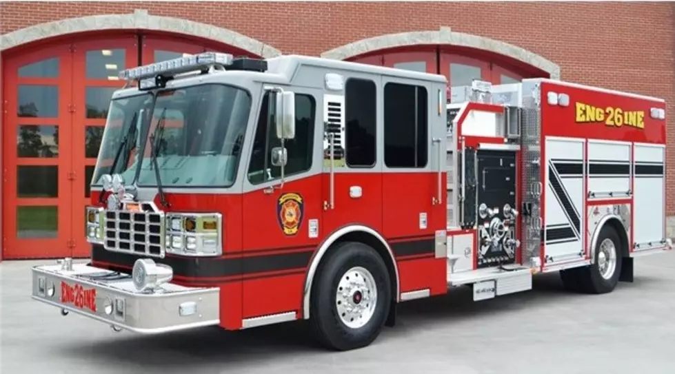 Broussard Fire Department Offers Firetruck Drive-By for Birthdays