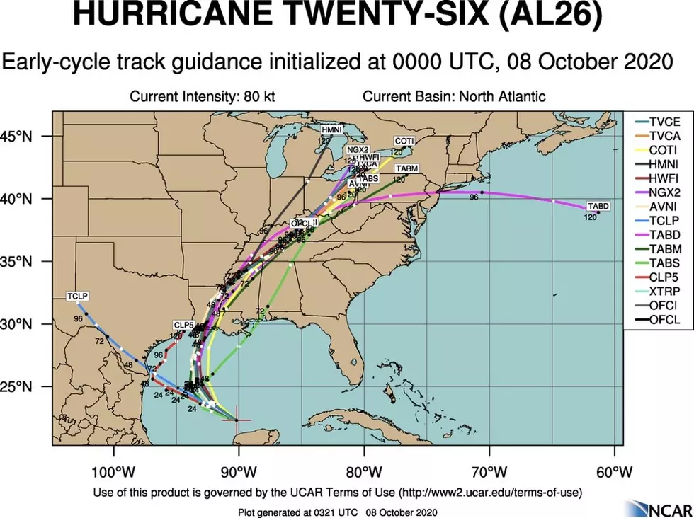 Latest Arrival Time &#038; Details of Hurricane Delta as of 10 PM CDT