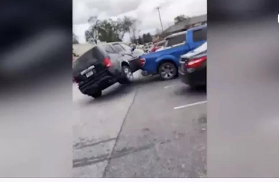 Watch Teenager Crash Into Parked Vehicles and Try to Flee [VIDEO]