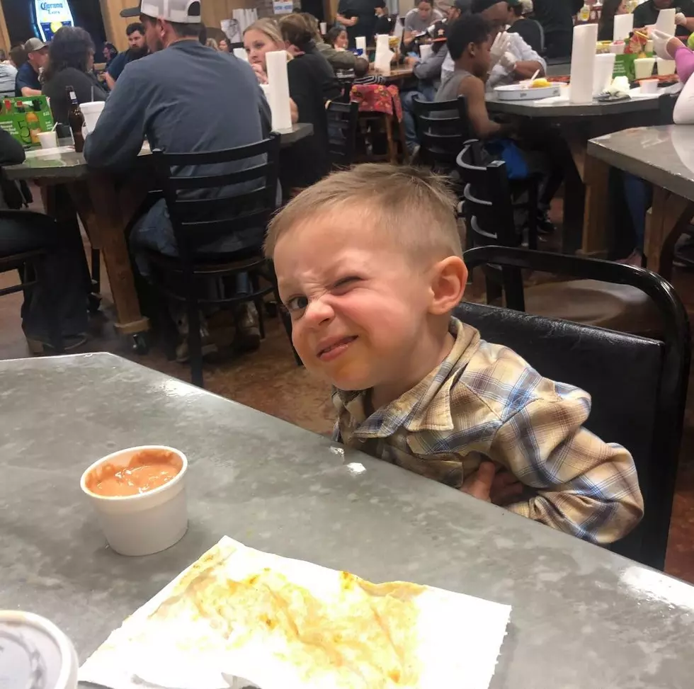 Local 3-Year-Old Cowboy Is Now a Master Crawfish Peeler
