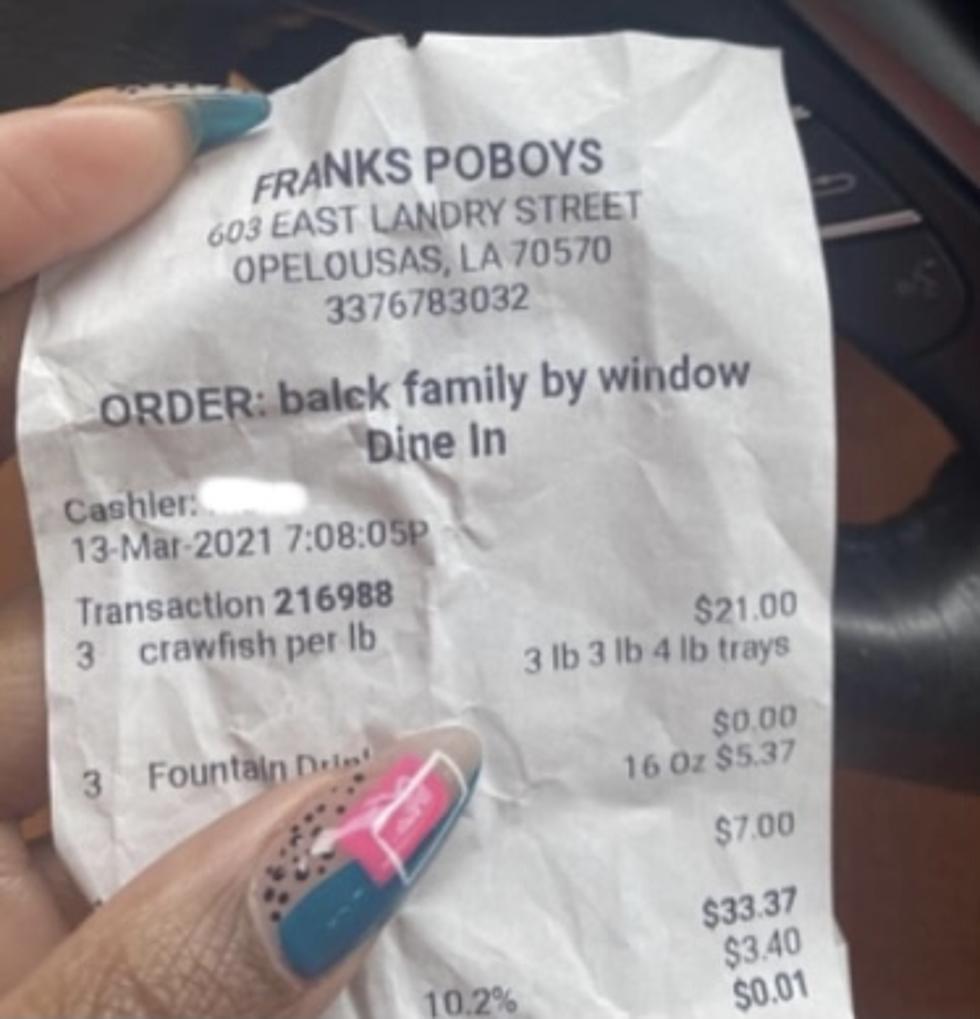 Owner of Frank&#8217;s Poboys Issues Apology, Racial Comment Left On Customer Receipt