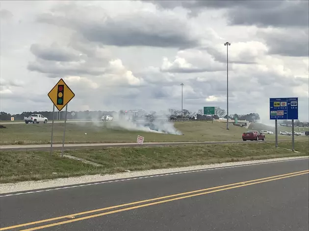 Why was I-49 in Upper Lafayette on Fire Today? [VIDEO]