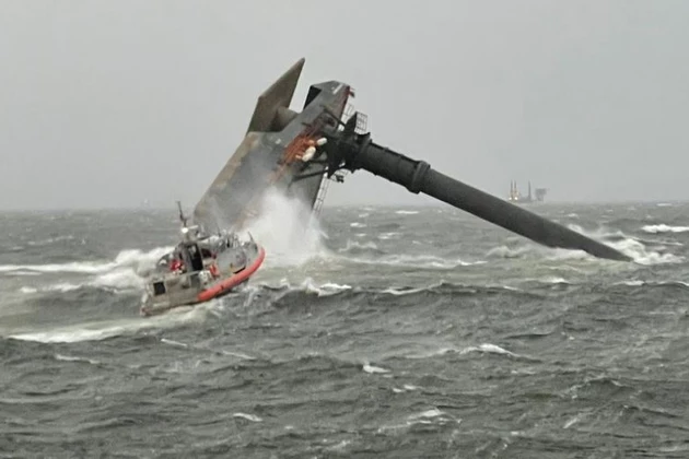 Preliminary Report: Seacor Power Boat Flipped While Lowering Legs, Turning