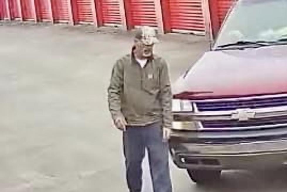 This Man is Stealing from a Breaux Bridge Storage Facility