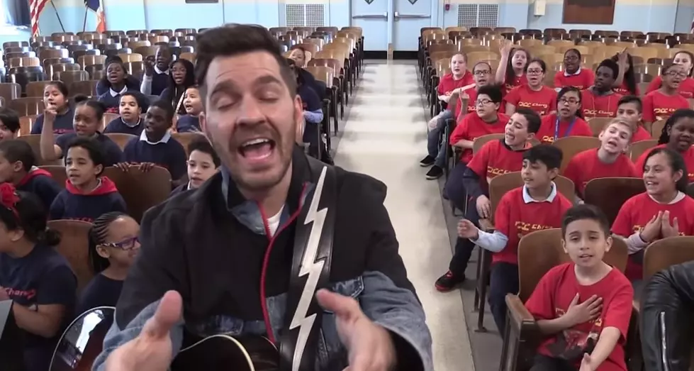 Andy Grammer Didn't Expect This from Children's Choir