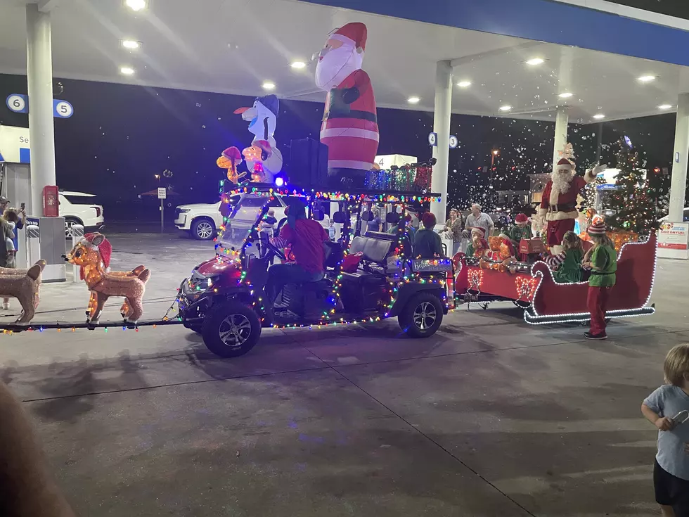 Golf Cart Santa Returns to Broussard for Holiday Season