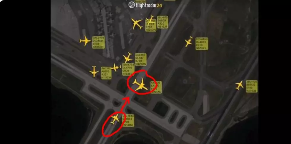 Video From American/Delta Near Miss at JFK