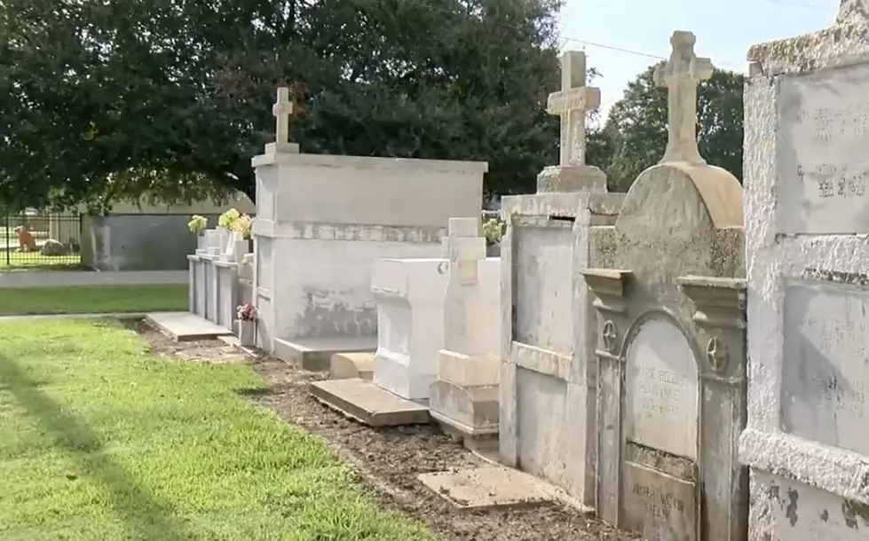 St. Joseph's Cemetery in Rayne, La. Has a Huge Mistake
