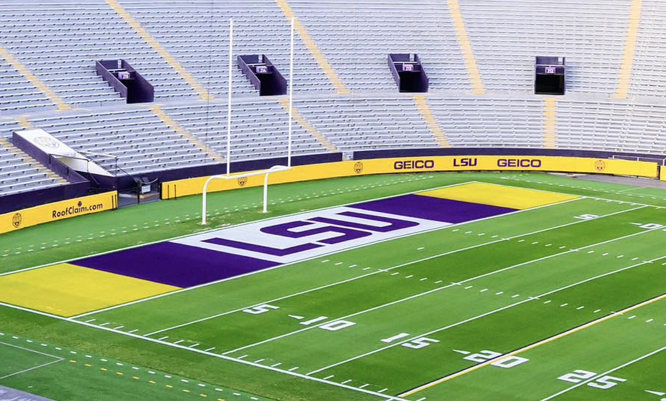 LSU - You can win two 50-yard line tickets to the LSU Football