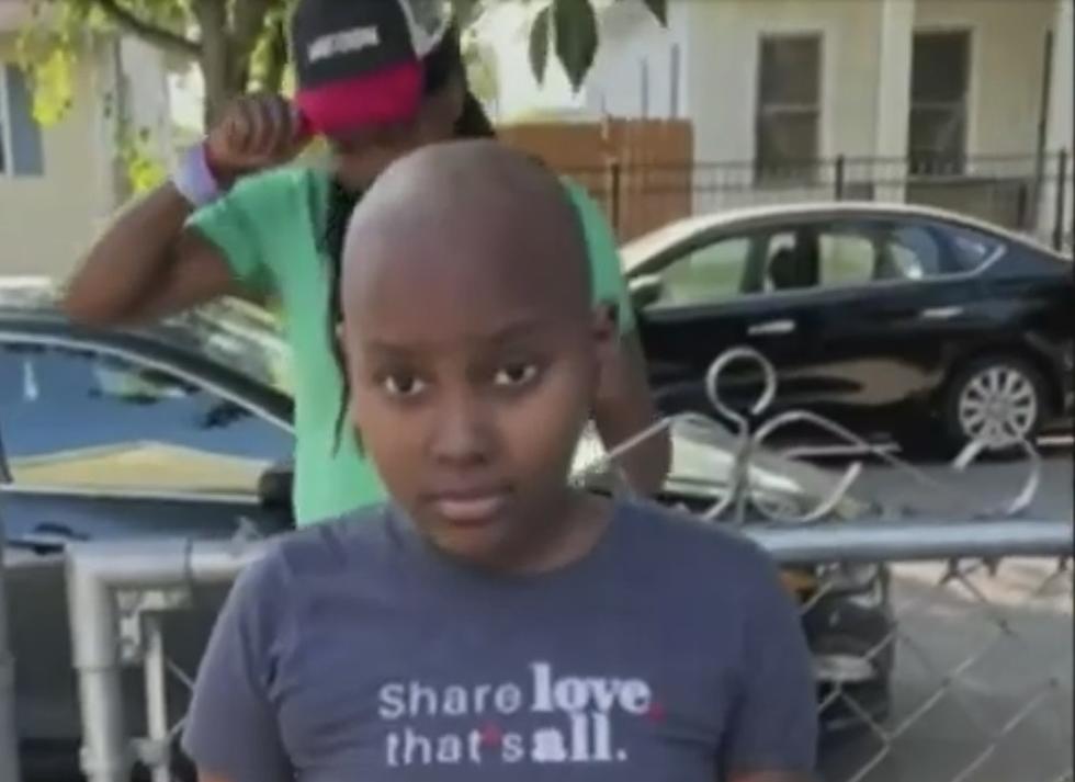 Dad Shows Daughter His Love By Shaving His Head